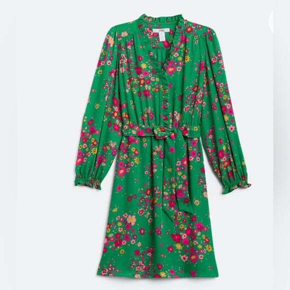 wisp Dresses & Skirts - Wisp Green Floral Dresss